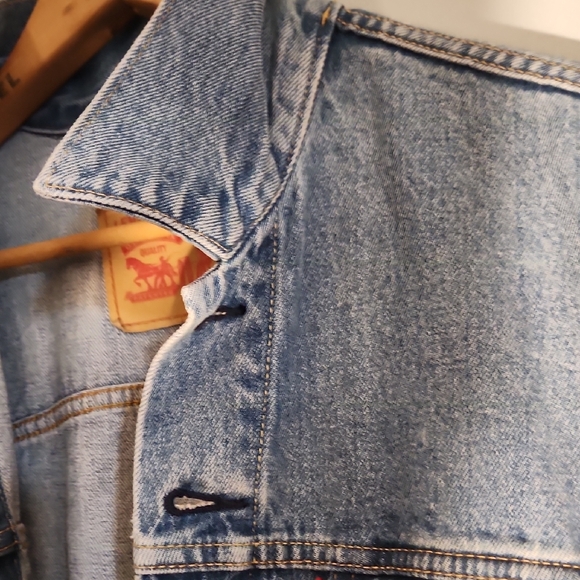 Levi's Blue M Jacket Classic Design - Picture 8 of 16